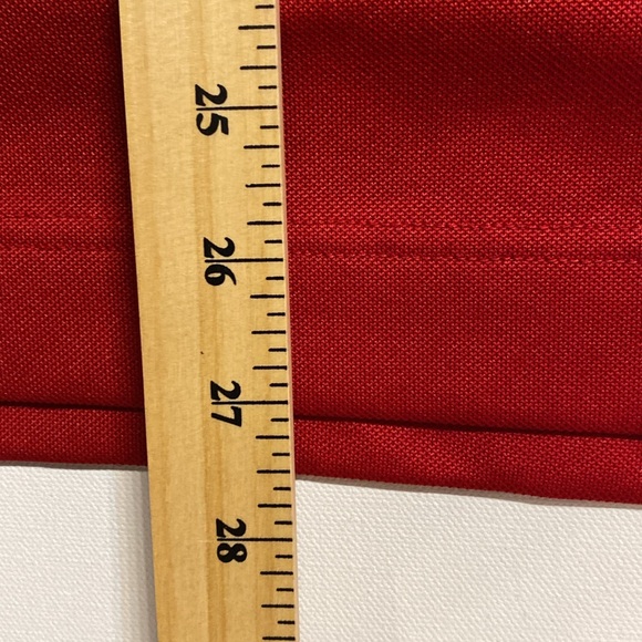 Footjoy FJ Golf Stretch Polo Shirt Men's Size M colour Red CA#28544 - Picture 4 of 9